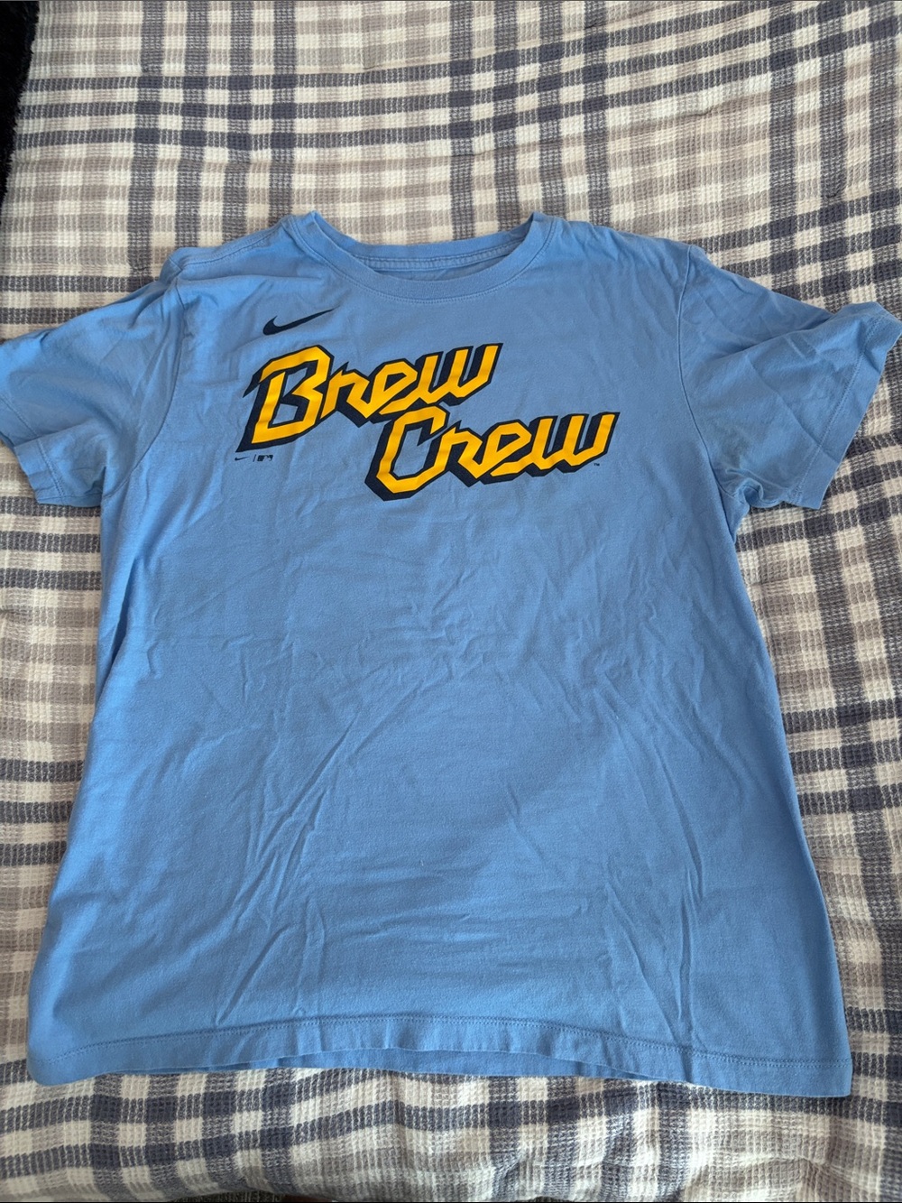 Nike Brew Crew Graphic Tee. Yelich, Brewers.